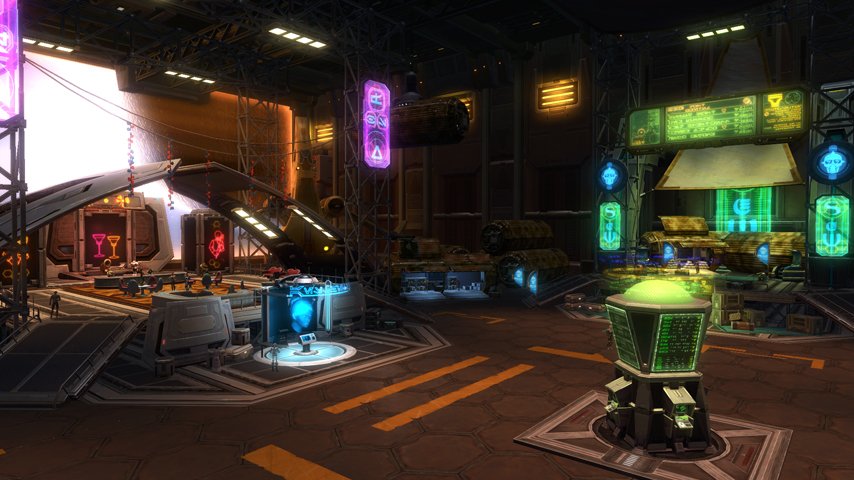 Bounty Brokers Association stalls in the Cartel Bazaar on the fleet