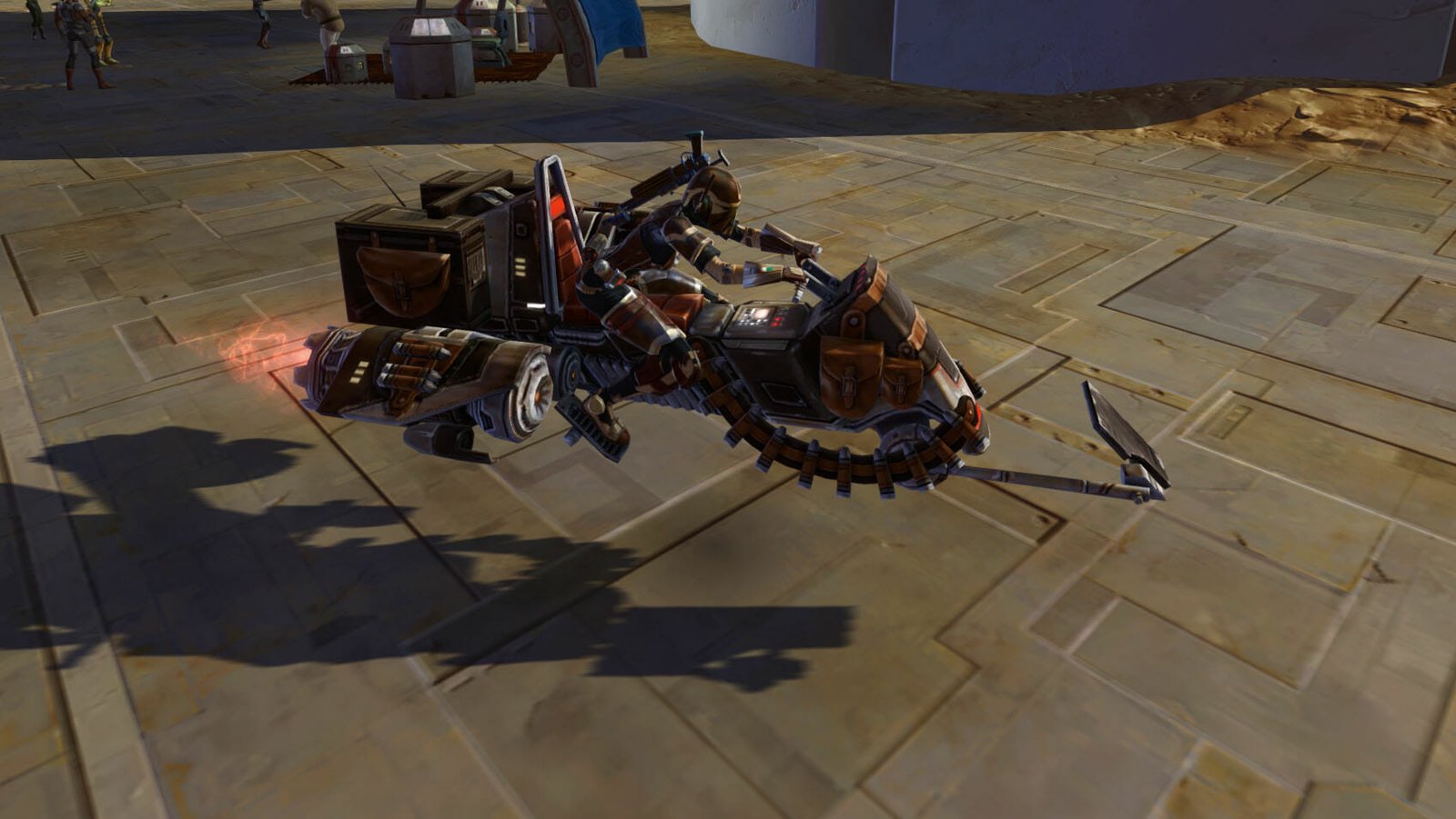 BH-7X Custom Hunter speeder