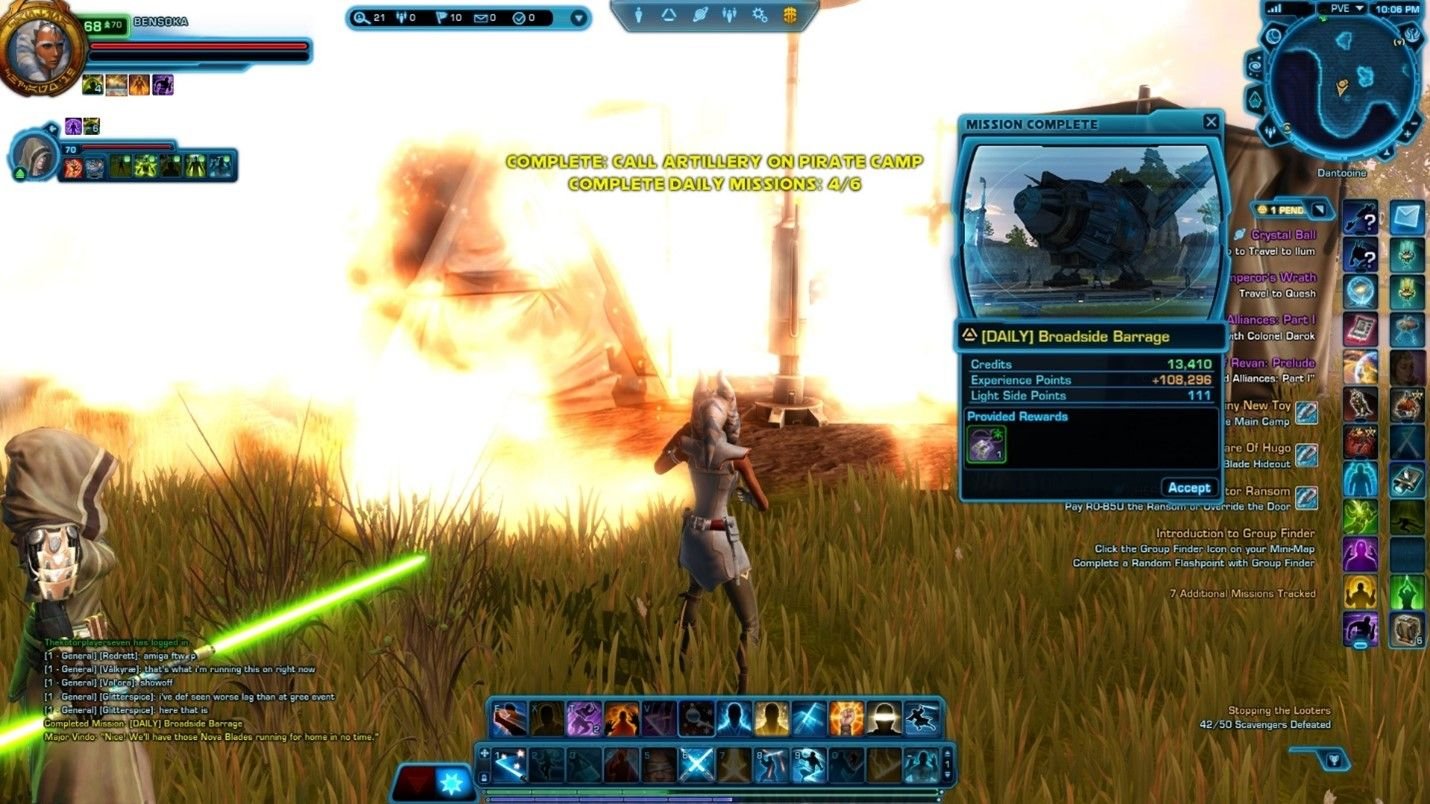Pirate Incursion daily mission on Dantooine
